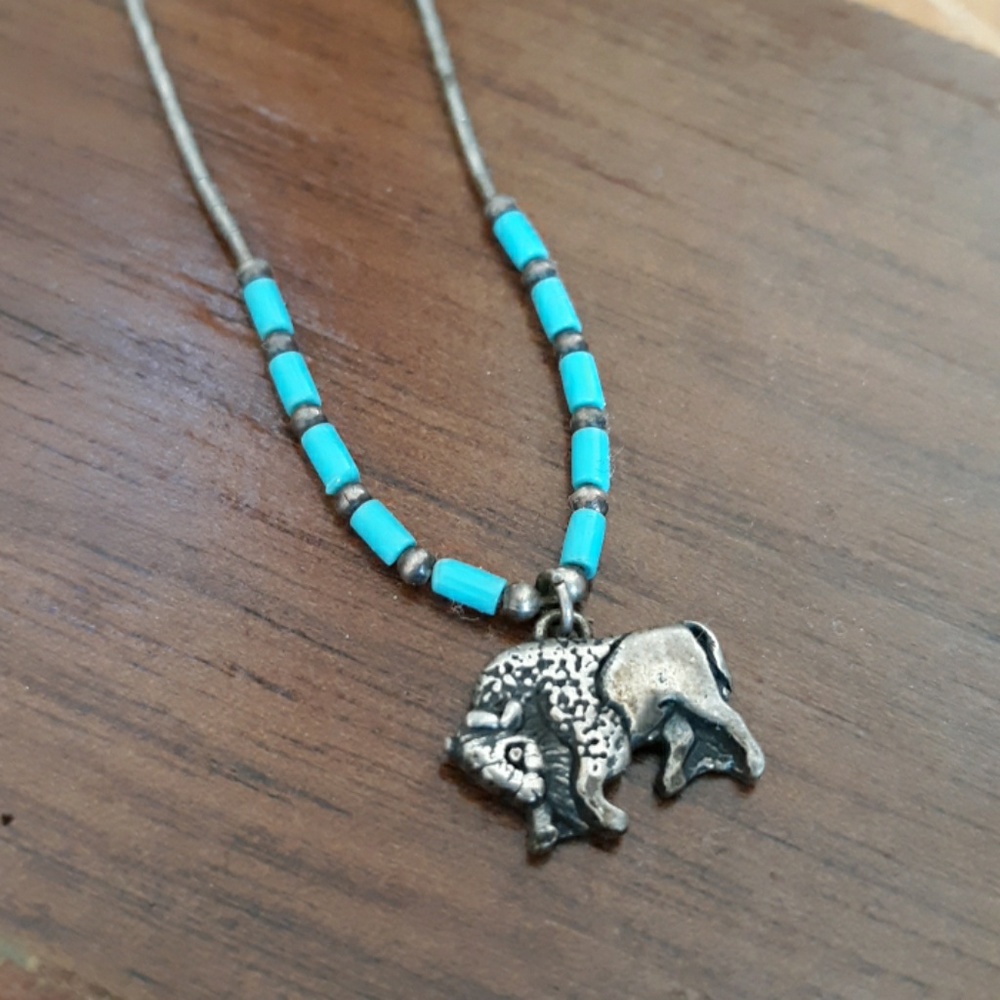 Real silver buffalo